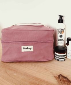 Accessori HINDBAG | Beauty Case Tela Rosa Antico