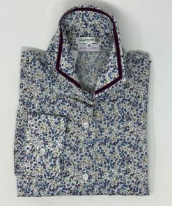 Donna GHIGLINO 1893 | Camicia Annina Velvet Liberty