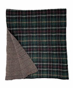 Accessori GHIGLINO 1893 | Sciarpa Lana Jacquard Motivo Tartan