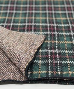 Accessori GHIGLINO 1893 | Sciarpa Lana Jacquard Motivo Tartan