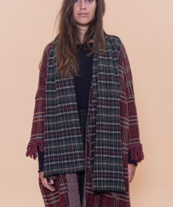 Accessori GHIGLINO 1893 | Sciarpa Lana Jacquard Motivo Tartan