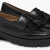 Donna GH BASS WEEJUNS | Gh Bass Weejuns Anni'90 Esther Kiltie Mocassini Con Nappine In Pelle Nera