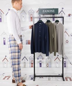 Uomo ZANONE | Zanone Camicia Slim Fit Icecotton