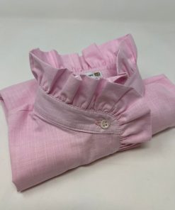 Donna GHIGLINO 1893 | Camicia Lulu Fil A Fil Rosa