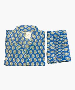 Donna GHIGLINO 1893 | Indian Pijama Set Turchese