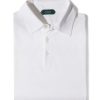 Uomo ZANONE | Zanone Polo Ice Cotton Bianco