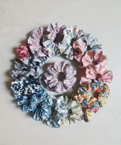 Donna GHIGLINO 1893 | Scrunchies Made With Liberty Fabrics