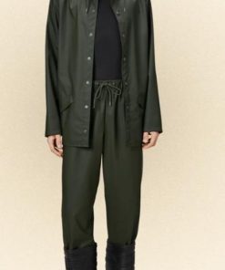 Uomo RAINS | Impermeabile Rains Col. Green