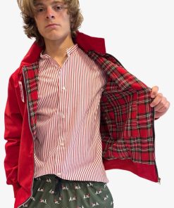 Uomo GHIGLINO 1893 | Harrington Jacket Rossa