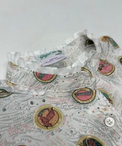 Donna GHIGLINO 1893 | Camicia Alex (Oversize) Liberty Segni Zodiacali