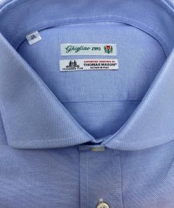 Uomo GHIGLINO 1893 | Camicia Oxford Azzurra