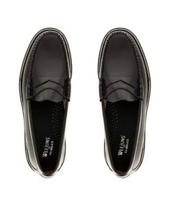 Uomo GH BASS WEEJUNS | Larson Penny Loafers Black Leather