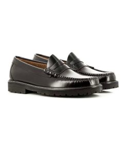 Uomo GH BASS WEEJUNS | Larson Penny Loafers Black Leather