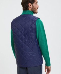 Uomo BARACUTA | Baracuta Gilet Miller Classic Blue