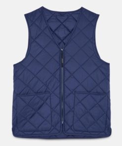 Uomo BARACUTA | Baracuta Gilet Miller Classic Blue