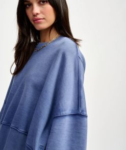 Donna BELLEROSE | Felpa Oversize Indigo