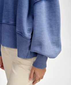 Donna BELLEROSE | Felpa Oversize Indigo