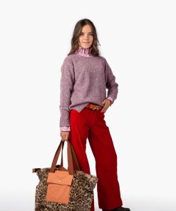 Donna GHIGLINO 1893 | Maglione "Candy" Mouline' Puro Cashmere