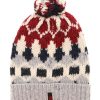 Accessori WOOLRICH | Cappellino Woolrich Jacquard Pon Pon Beanie