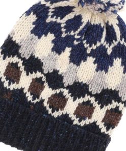 Accessori WOOLRICH | Cappellino Woolrich Jacquard Pon Pon Beanie