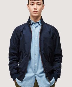 Uomo BARACUTA | Baracuta Harrington Jacket G9 Navy