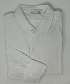 Uomo GHIGLINO 1893 | Polo Camicia Piquet Tinto In Capo