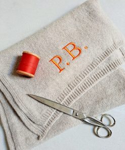 Accessori GHIGLINO 1893 | Sciarpe Puro Cashmere Con Monogram