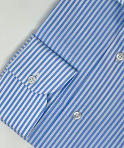 Uomo GHIGLINO 1893 | Camicia Bastoncino Celeste